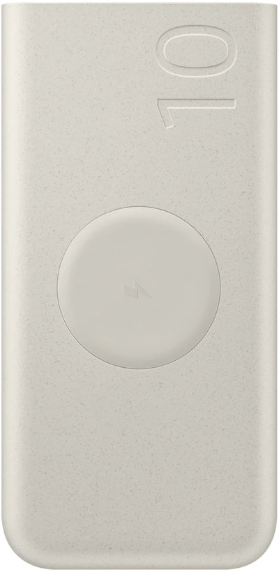 Samsung Eb-U2510Xuegeu Samsung Wireless Battery Pack 10.000 Mah 25W Beige