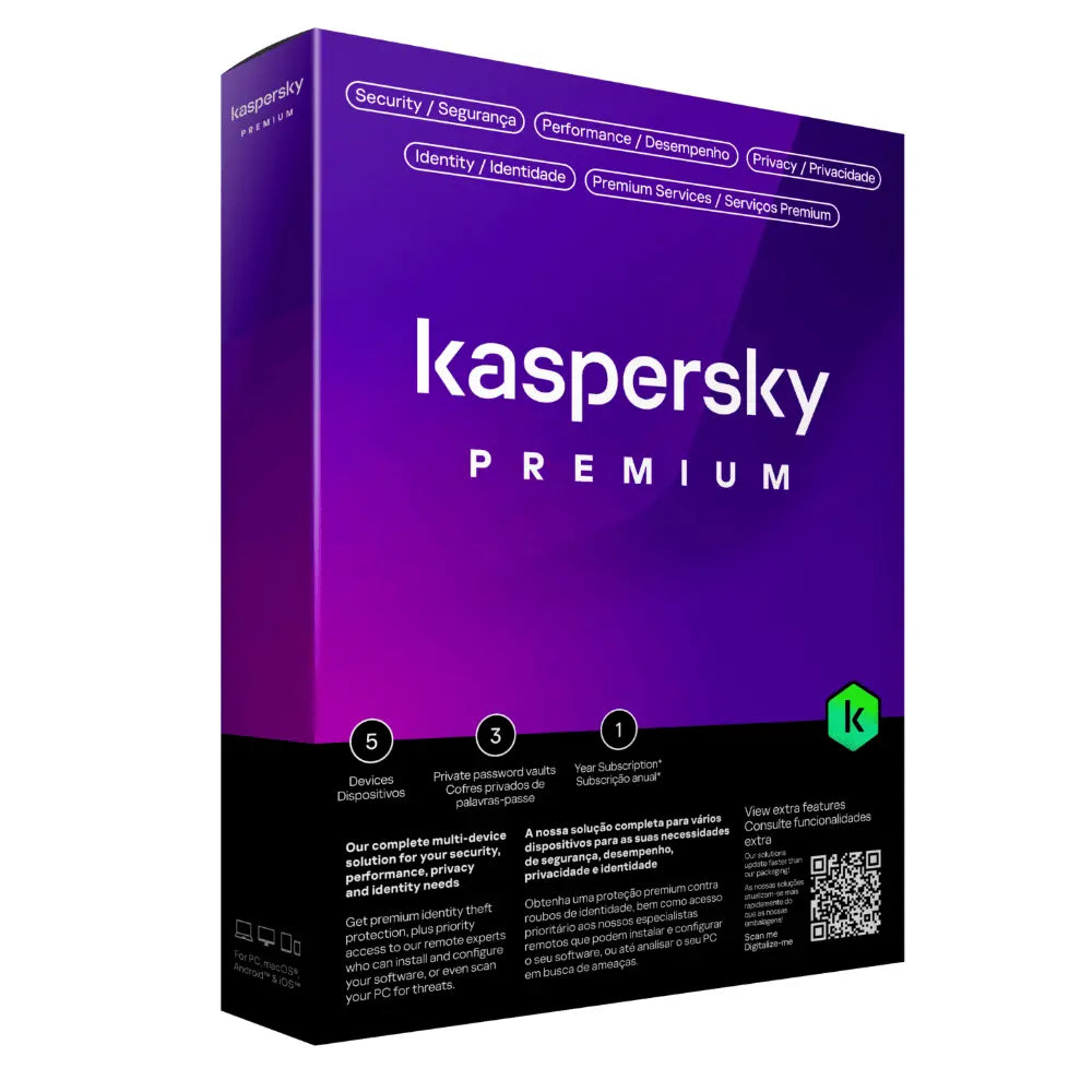 Kaspersky Premium - 1 Apparaat (Opvolger van Kaspersky Total Protection)