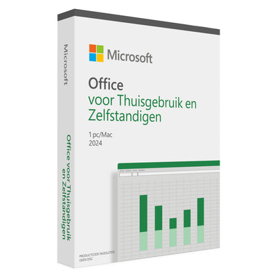 Microsoft Office 2024 Thuisgebruik en Zelfstandige - Eenmalige aankoop