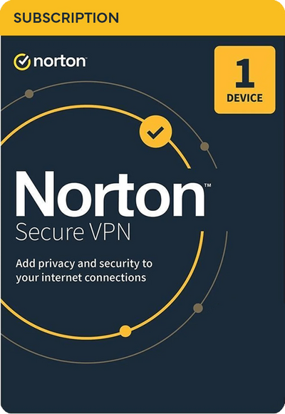Norton Life Lock Secure VPN - 1 Apparaat