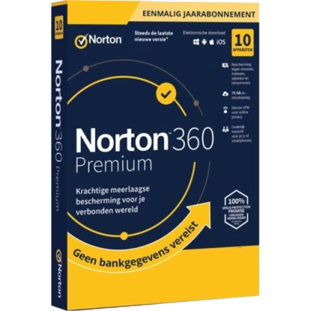 Norton 360 Premium - 10 Apparaten