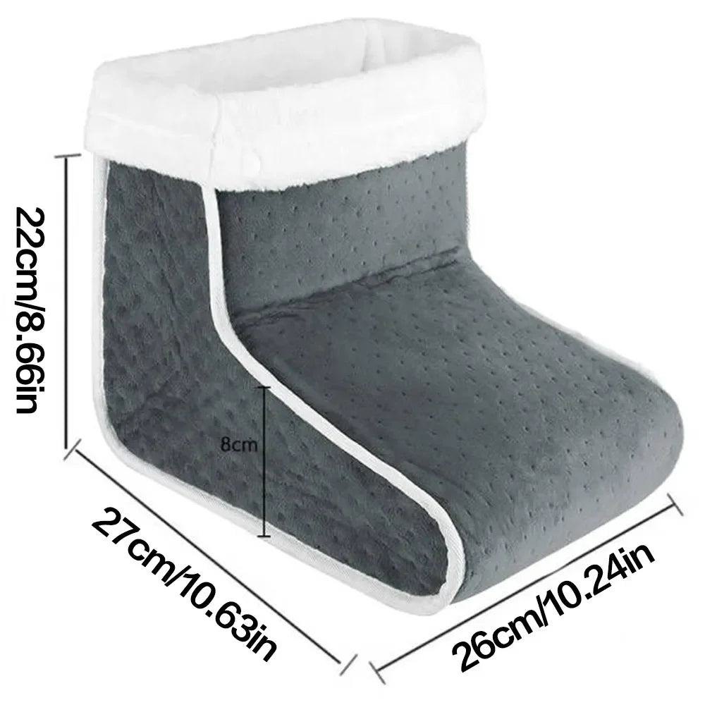 Electric Foot Heater 5 Modes Heating Control Setting Washable Heated Thermal Foot Warmer Massager Foot Care Pad Cushion